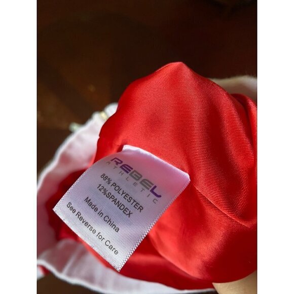 Rebel Athletics Women's RCA Cheerleading Red Jacket - AS - Picture 12 of 12
